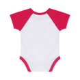 thumbnail image 2 of Larkwood Baby Boys/Girls Essential Short Sleeve Baseball Bodysuit, 2 of 2