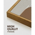 thumbnail image 6 of Drsoum Abstract Wall Art 16x24in3pcs Natural Framed Bohemia Line Printing Minimalist for Bathroom Prints with Sun Lines, 6 of 6