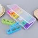 thumbnail image 1 of 21 rejillas dispensador de medicina ABS cajas de almacenamiento portátiles para suplementos de medicina, 1 of 9