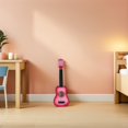 thumbnail image 2 of IFANLANDOR Jouets Guitare pour Enfants Guitare Acoustique Design Portable Multicolore pour Éducation Musicale 1ensemble, 2 of 6