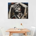 thumbnail image 2 of GOSMITH Candido Portinari Crying Woman Poster Decorative Painting Canvas Wall Art Living Rooms Bedroom Painting, 2 of 4