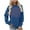 Z01 Blue, variant on Erwazi Valentines Sweatshirts for Women Heart Graphic Pullover Crewneck Long Sleeve Tops
