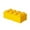 Yellow, variant on LEGO 8-Stud Small Classic Pencil/Storage Box - Red (7.8” x 3.9” x 2.9”)