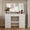 White+Light, variant on WIAWG Modern Adult Vanity Table Set Makeup Desks with LED Lights,White