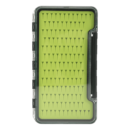 Portable Fishing Tackle Box Waterproof Tackle Trays Transparent Fishing Tackle Storage Organizer Boxes with Insert Function Green Large Triangle