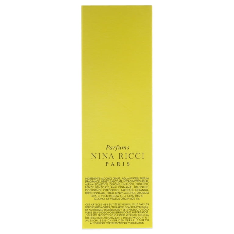 Free Shipping! L'AIR DU TEMPS by Nina Ricci Eau De Toilette