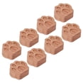thumbnail image 4 of Diffuseur d'Huile Essentielle 8 Pcs Forme Patte de Chat Simple Compact en Bois de Rose Style Naturel, 4 of 14