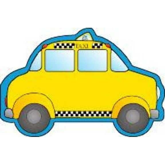 SHAPES ETC. Large Notepad - Taxi