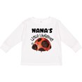 thumbnail image 3 of Inktastic Nana's Little Ladybug Boys or Girls Long Sleeve Toddler T-Shirt, 3 of 5