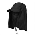 thumbnail image 2 of Femmes & Hommes Chapeau de Soleil Extérieur Protection UV Pêche Randonnée Casquettes avec Face Cou Rabat Couverture UPF 50+ Sportswear Accessoires, 2 of 6