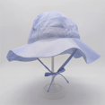 thumbnail image 4 of Wancir Baby Sun Hat UPF 50+ Toddler Sun Protection Bucket Hats for Boys Girls Infant Wide Brim Beach Hat Baby Bucket Hat 0-4T, 4 of 4
