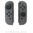 thumbnail image 2 of Uxcell Indigo7 Authorized for Nintendo Switch Thumbstick Grip Caps and Protector Covers for Joy-Con Controller - Large (Black), 2 of 3
