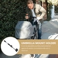 thumbnail image 4 of KAKOWELY Bike Mount Rack For Car Umbrella Holder Plastic Black 1Pack General Users, 4 of 8