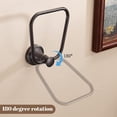 thumbnail image 4 of WOLIBEER Bronze Towel Ring, Oil Rubbed Hand Towel Holder Rustic Bathroom Towel Hanger, 4 of 8