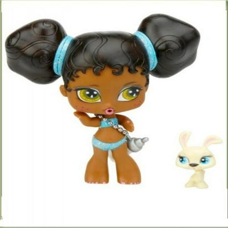 - Bratz Babyz & Bratz Petz: 5 inch Sasha with yellow rabbit in milk caron