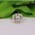 thumbnail image 3 of Fine Silver Pearl Ring for Women Handmade in Jaipur, 3 of 4