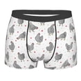 thumbnail image 5 of Uemuo Funny Chicken Pattern Men's Boxer Briefs,Trunk Anti-Chafing,Comfortable, Durable, and Stylish Underwear-Large, 5 of 9