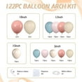 thumbnail image 2 of Gender Reveal Balloon Arch Kit,122Pcs Blush Pink Dusty Blue Sand White Peach Balloons for Gender Reveal Party Boho Wedding Bridal Engagement Baby Shower Anniversary Birthday Party Decorations, 2 of 7