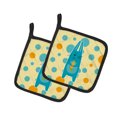 thumbnail image 1 of Carolines Treasures BB6757PTHD Polkadot Paire de Porte-Pots, 1 of 1