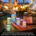 thumbnail image 4 of Yayeee Flameless Candles with Remote Flickering Battery Operated Multi Color Changing, Colorful Plants, 4 of 7