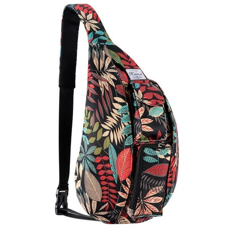 Sling Backpack- Rope Bag Crossbody Backpack Travel Multipurpose Unisex (Best Travel Backpack Carry On 2019)