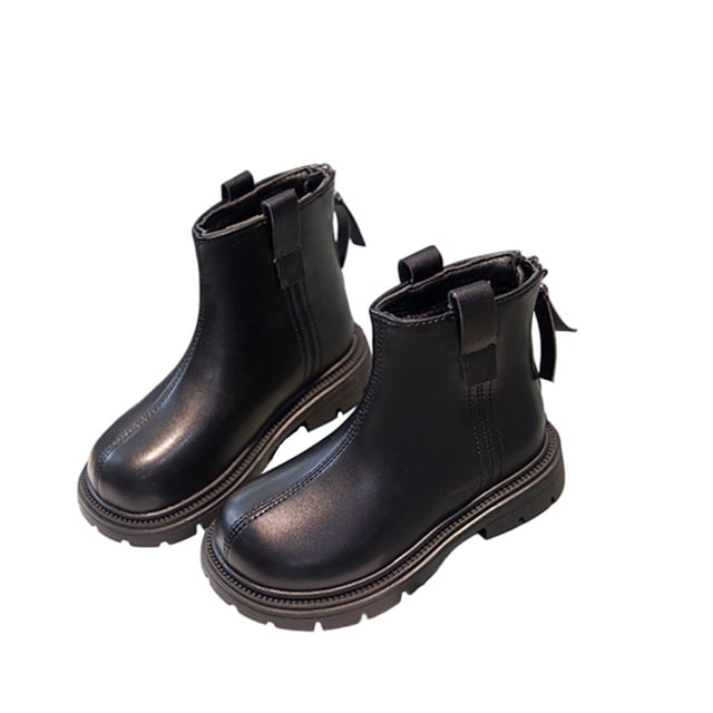 Autumn Girls' Booties, British Style Fashion Booties, Suitable for Middle and Older Children