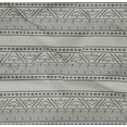 thumbnail image 4 of oneOone Organic Cotton Poplin Twill Fabric Leaves & Chevron Block Print Sewing Fabric BTY 42 Inch Wide, 4 of 4