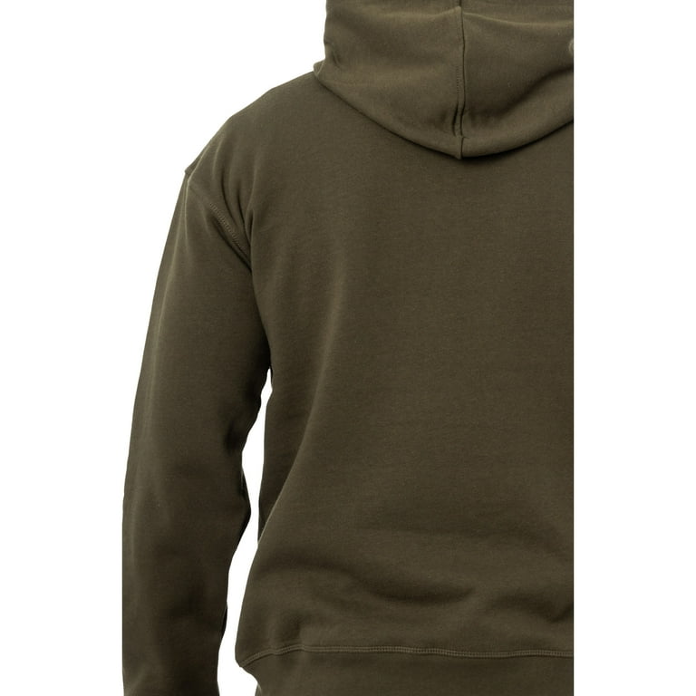 X RAY JEANS Mens Pullover Hoodie, Army Green, L