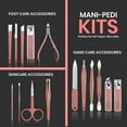 thumbnail image 2 of Nail Clipper Set Manicure Pedicure Set 15 Piece Stainless Steel Nail Care Tools, 2 of 8