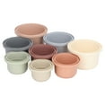 thumbnail image 3 of Juguetes de baño, 8 vasos apilables de colores, vasos apilables para niños pequeños, vasos apilables ultra sensibles, 3 of 14