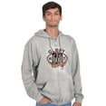 thumbnail image 3 of Glory Be To God Religious Faith Zip Up Hoodie Men's Women's Brisco Brands S, 3 of 6