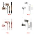 thumbnail image 3 of 3.5mm Port In-ear Super Bass Line Control Earphone Phone headset Super Aluminum Alloy Headphone Microphone Wired Headset, 3 of 6