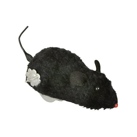 Black Wind Up Prank Rat Cat Toy (Best Cat For Rats)