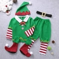 thumbnail image 5 of FDDMis Baby Girl Christmas Outfit Boys Christmas Size 7 Toddler Christmas Boy Newborn Boy Outfits Girl 4t Clothes Boys 12-18 Month Clothes 6 Months, Green 4-5 Years, 5 of 8