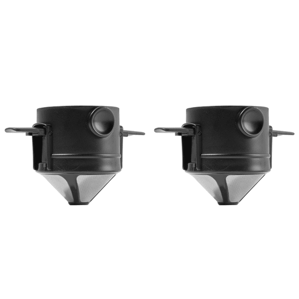 WDOplteas Filtro Plegable Malla 500 Con Descarga Manual Filtro Acero Inoxidable (negro)