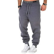 Man Sweatpants Drawstring Exercise Gym Exercise Casual Trousers Sping Outdoor Jogging Pants