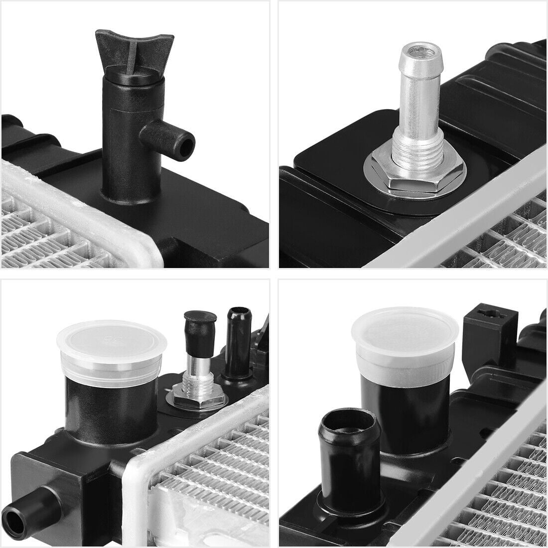 RVNI Radiator For Ford Mazda Mercury Fit 2001-2007 Escape 2001-2006 Tribute 2005-2008 Mariner