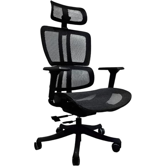 Silla de Oficina Ejecutiva I SEATING Reclinable Montenegro Color negro