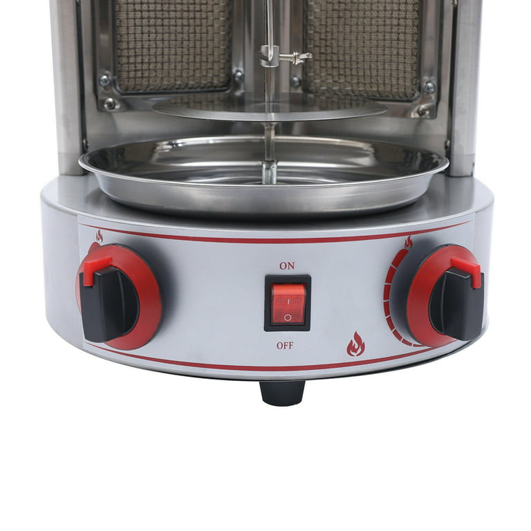 Oukaning Doner Kebab Machine Electric Grill Bbq Vertical Cooking Equipment  BBQ Machine 3000W 110V 