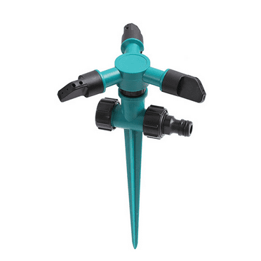 FACEGA Sprinklers for Yard,4 Adjustable Nozzles Lawn Sprinkler,Efficient Coverage Garden Watering Spray System