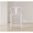 thumbnail image 6 of Meridian Furniture Beck Beige Hand Woven Rope Stool, 6 of 6