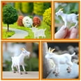 thumbnail image 5 of 6Pcs Simulated Goat Figurines Small Goat Statues Fake Goat Modeling Crafts Desktop Mini Goat Decors, 5 of 5