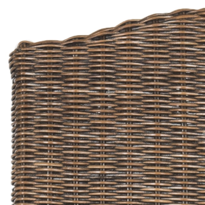 SAFAVIEH Odette 19''H Wicker Dining Chair Brown / Multi