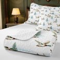 thumbnail image 4 of Manfei Rustic Animal Mallard Quilt King,Farmhouse Duck King Coverlet Set,3pcs,1 Bedspread and 2 Pillowcases, 4 of 7
