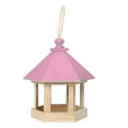 thumbnail image 2 of UNLLLL Wooden Bird Feeder for Outdoors Hanging, Hexagon Shaped with Roof, Weatherproof and Durable, for Outdoors Squirrel Proof, Cardinal Bird Feeder, 2 of 9
