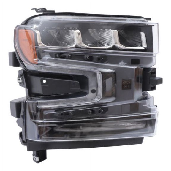 For 2019-2021 Chevrolet Silverado 1500 LED Right Passenger Side Headlight Lamp