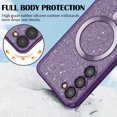 thumbnail image 2 of Funda Newseego para Samsung Galaxy S23 Plus con Brillo Magnético Morada, 2 of 7