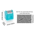 thumbnail image 3 of olkpmnmk 1Pc Identity Theft Protection Roller Stamp, Privacy Roller Stamp With Ink, Confidential Roller Stamp, Guard Your Id Stamp Roller, Blocking Out Privacy Information and Guard Your Address, 3 of 6