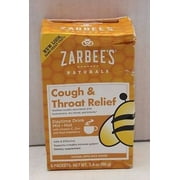 Zarbee's Cough and Throat Relief Drink Mix Supplement - 6 Packets EXP. 04/2019