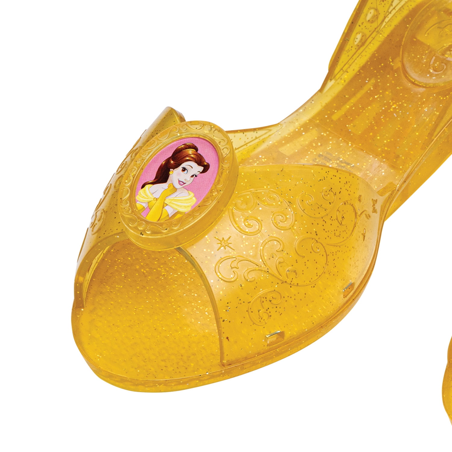 Disney Beauty & The Beast Belle Halloween Light Up Shoe Accessory for Children, by Disguise